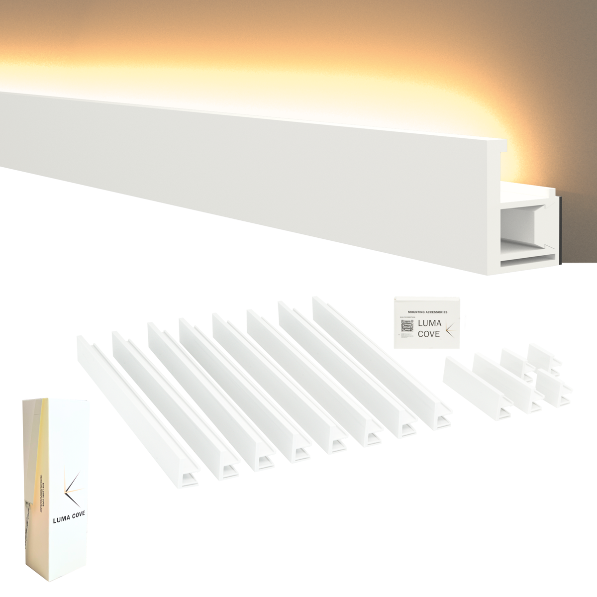 Cove Starter Kit | Modular, No Cutting Required.