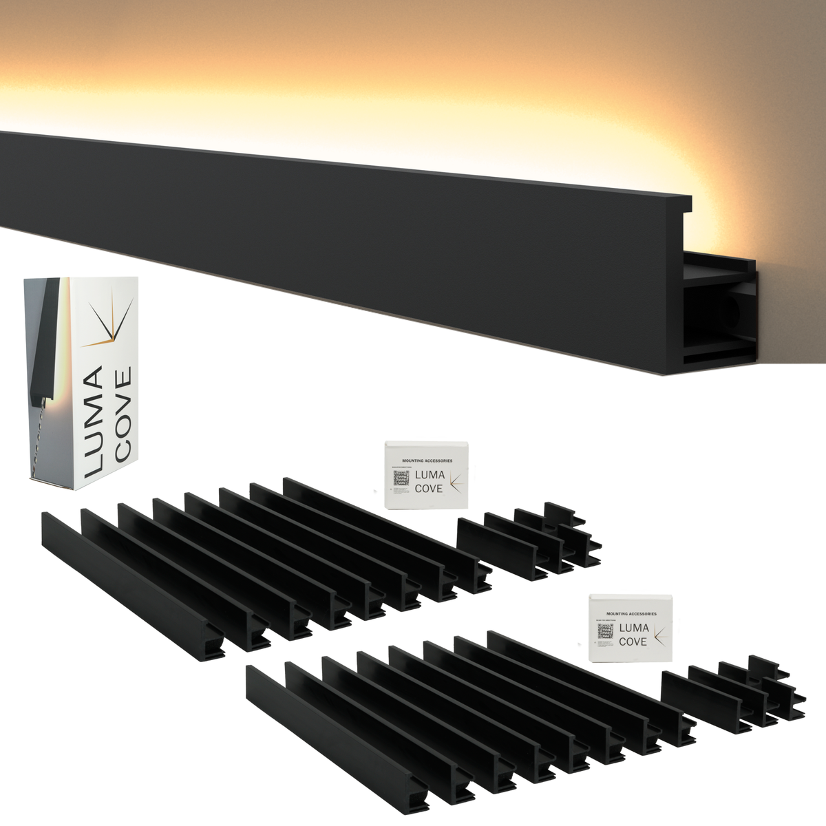Cove Starter Kit | Modular, No Cutting Required.